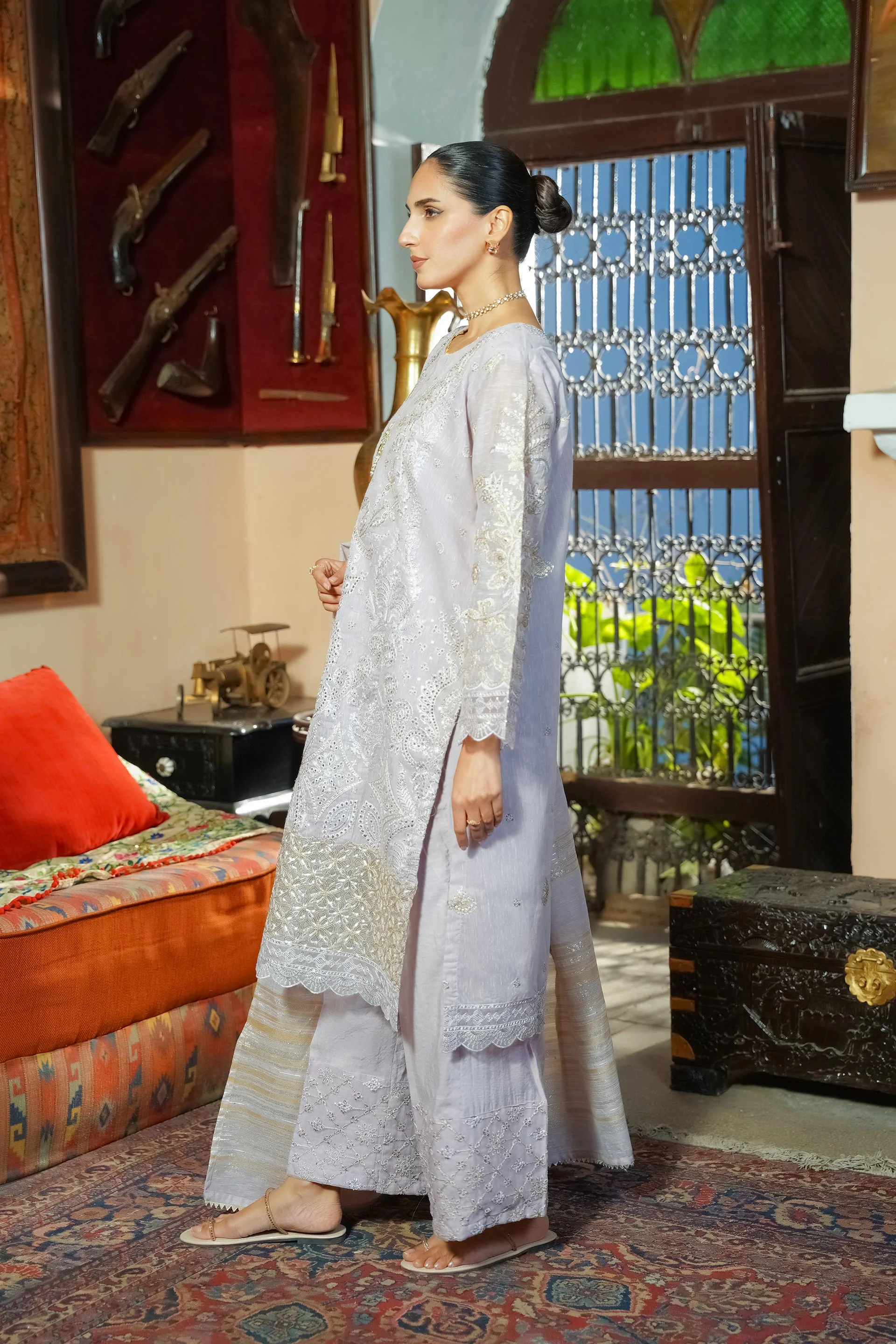 Motif Schifilli Embroidered Suit-280 - Image 6